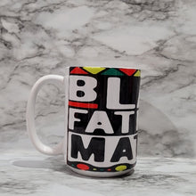 Load image into Gallery viewer, This Black Father&#39;s Matter vibrant, durable, and long lasting mug will stand out. Drink your favorite coffee or tea with a mug that shows off your style and personality. Make your Black Father&#39;s Matter mug extra special by adding a name.  Great gifts to a teacher, boss, friend or treat yourself.  You can put hot and cold drinks in them. 
