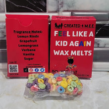 Load image into Gallery viewer, Feel Like A Kid Again Wax Melt boxes are wax melts taken to the next level. Nostalgia in full effect and they are definitely a conversation starter. 
