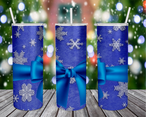 Celebrate the holiday season with this snowflake tumbler. Vibrant, long lasting, and durable. Add a name to take it to the next level.