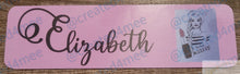Load image into Gallery viewer, Custom Handmade Bookmarks. These bookmarks can be personalized especially just for you. Add a name, business logo, pictures, memory, saying/quote or theme, season or holiday theme.  They make great gifts for that book lover in your life or are even better as a treat for yourself. Perfect for children and adults.   MADE TO ORDER
