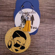 Load image into Gallery viewer, Who says you can&#39;t personalize a keychain? No us! Add a name, simple logo or design.  Put a picture on the front and a special date or saying on the back.  Acrylic
